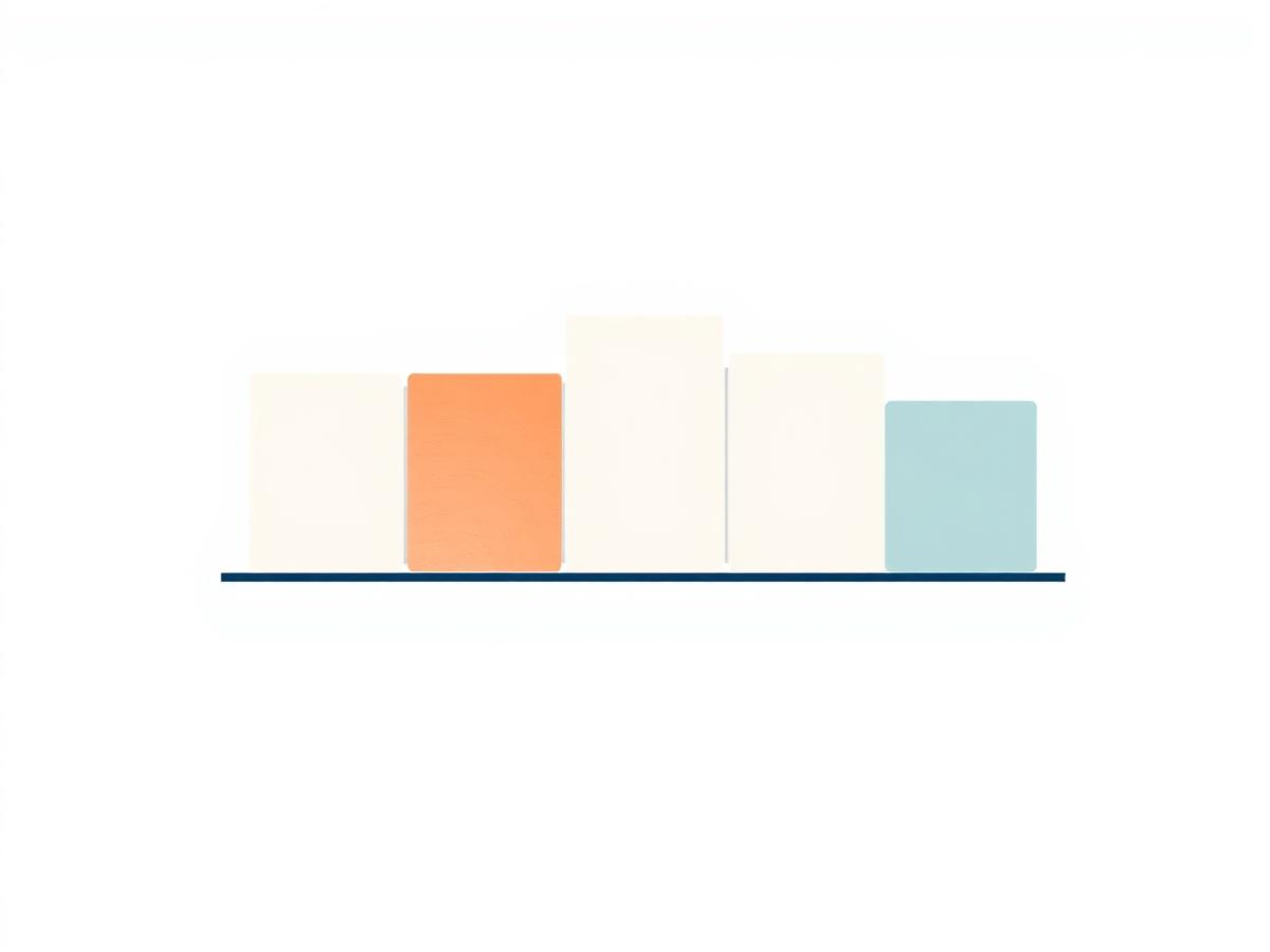 Abstracte illustratie van een jaarplanning