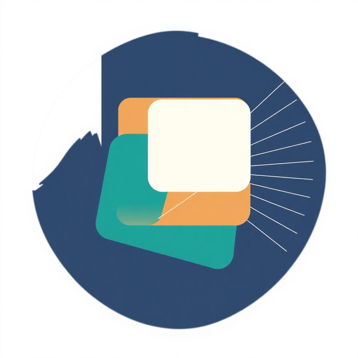 Abstracte illustratie van een zichtbaar en begrijpelijk verhaal